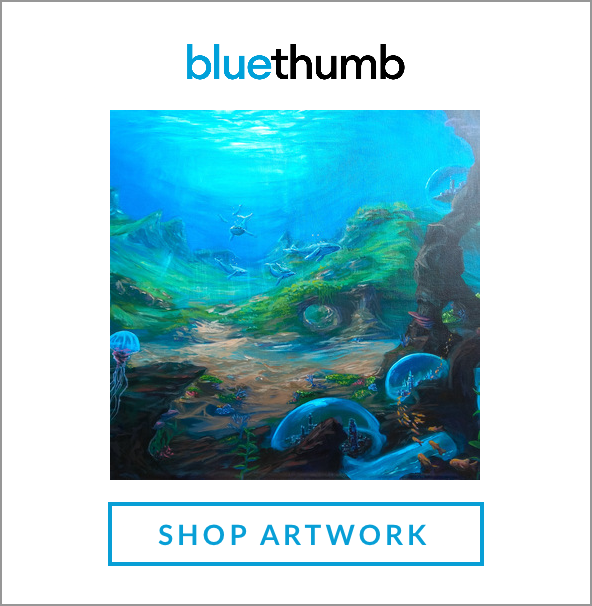 Sunken Cities - Bluethumb listing for art by Heidi Monsant