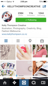 Kelly Thompson Creative. An example of what a good bio looks like.