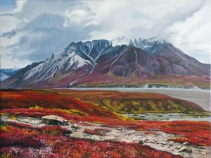'Autumn Valley, Denali' Wayne Minnis