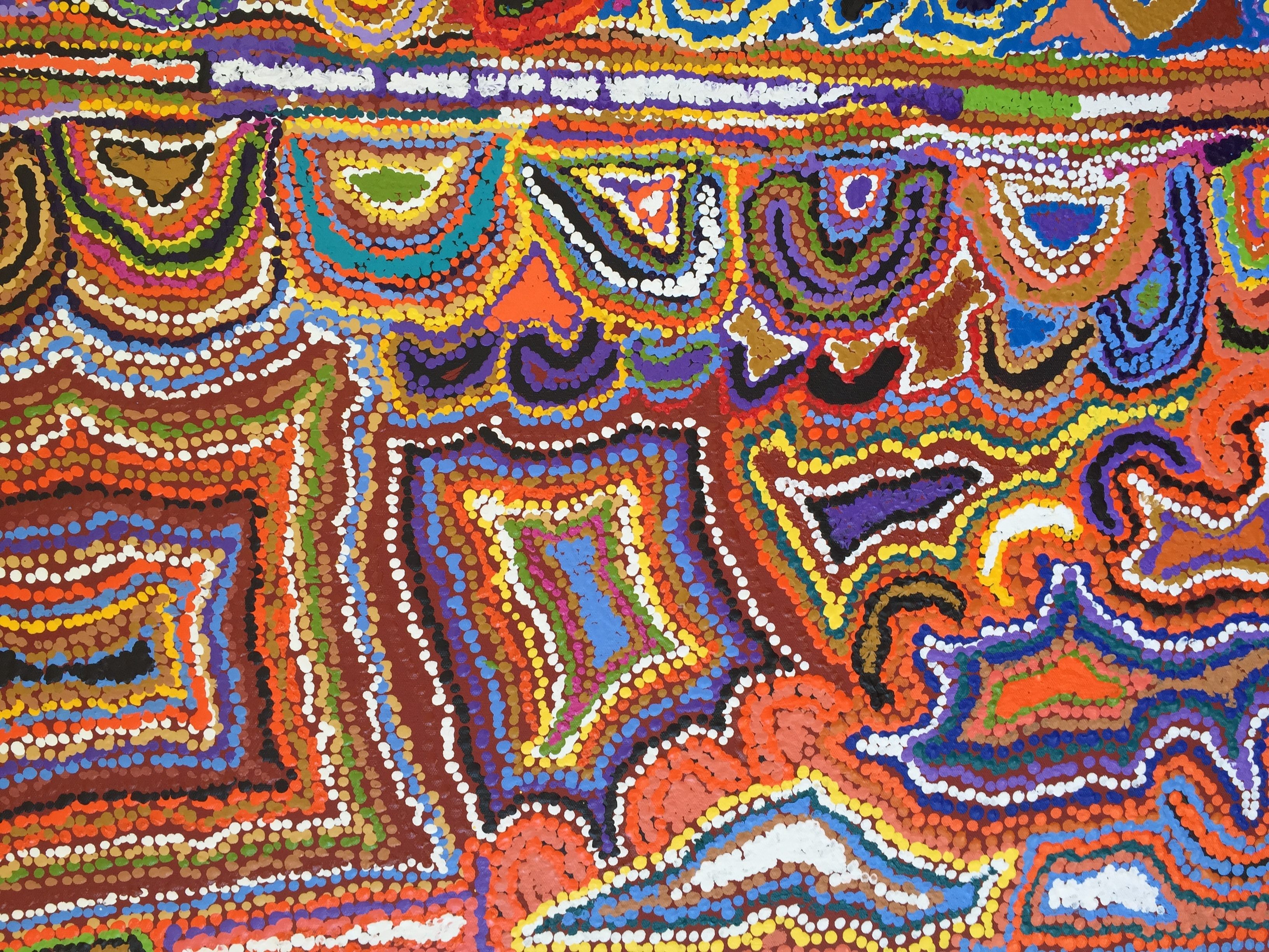aboriginal-artist-charmaine-napurrurla-brown-budgerigar-dreaming_mini