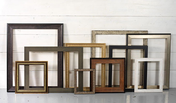 modern art frames