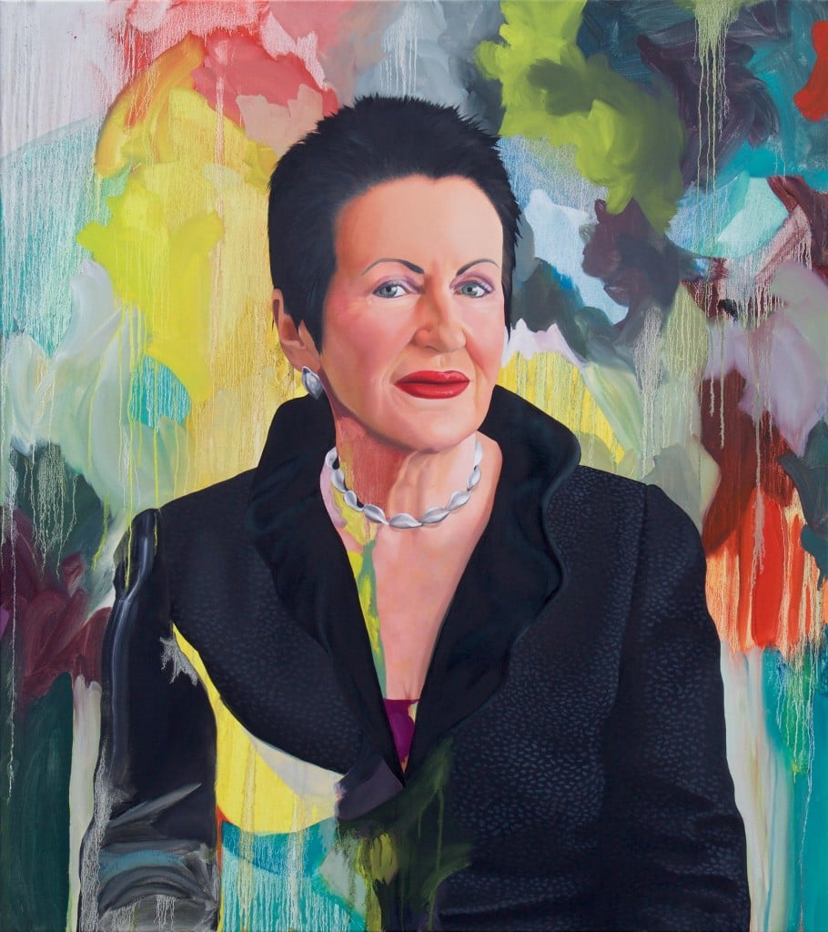 Kim Leutwyler's portrait of Lord Mayor of Sydney, Clover Moore