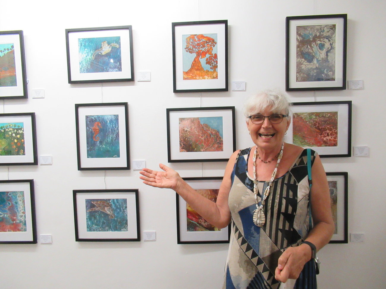 Martha Blaszak at the Brisbane Bluethumb group exhibition