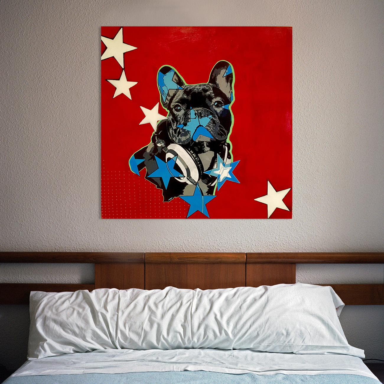 Bulldog wall art