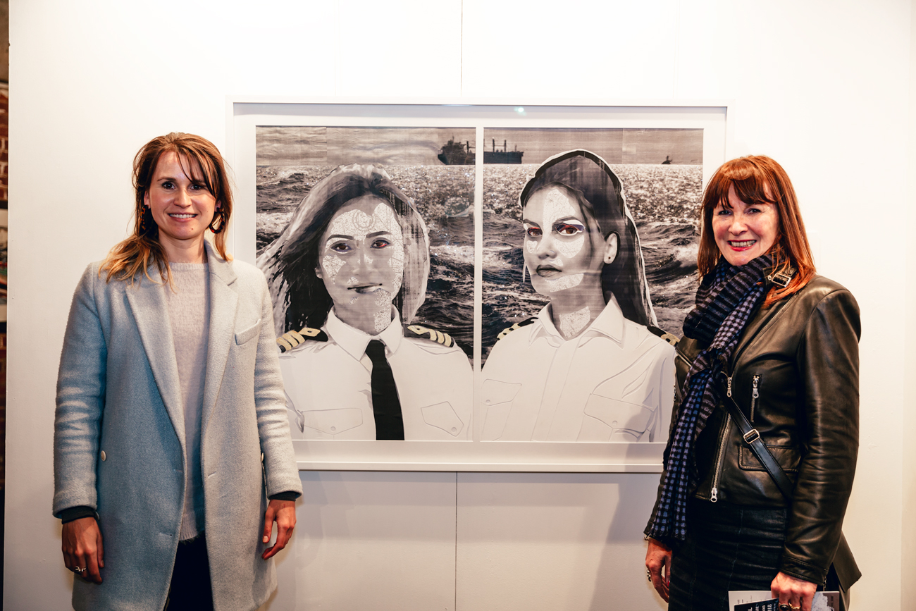 Joni Dennis at Mission To Seafarer's Maritime Art Prize 2018