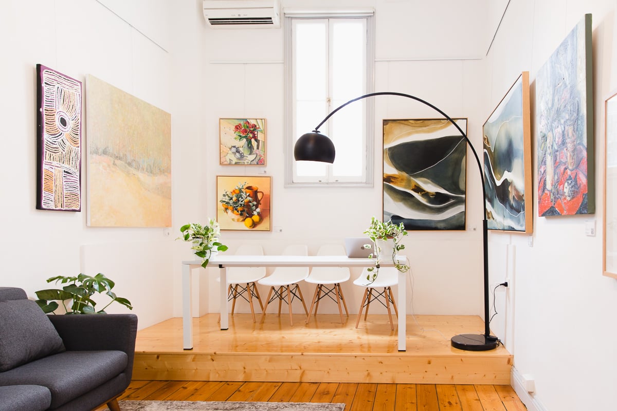 Bluethumb's Melbourne gallery