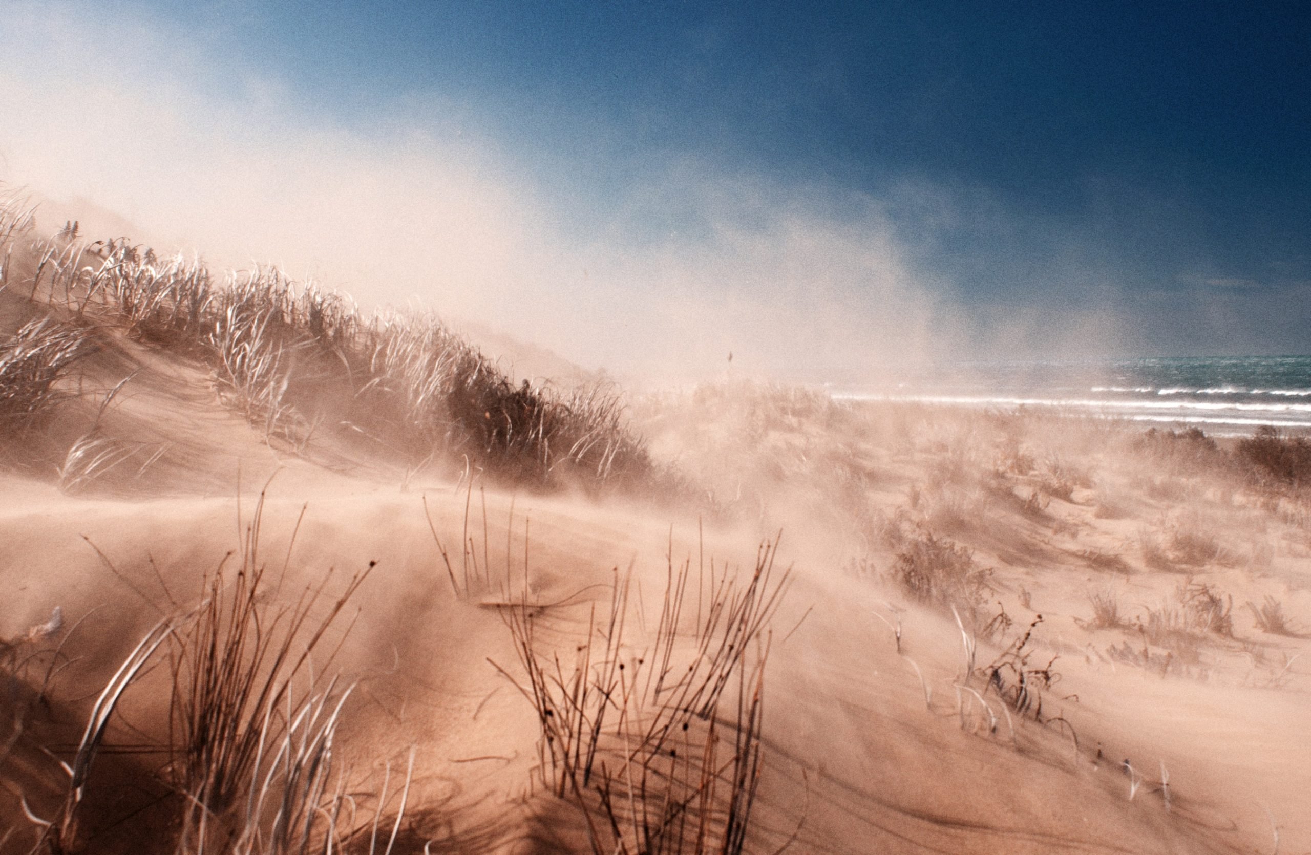 Coorong When the Wind Blows. Local Adelaide fine art photographer Alex Frayne.