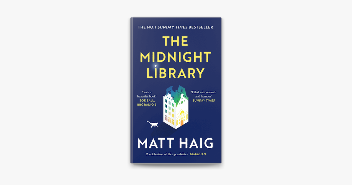 The Midnight Library by Matt Haig. 11 winter reads on the Bluethumb teams lists for 2021