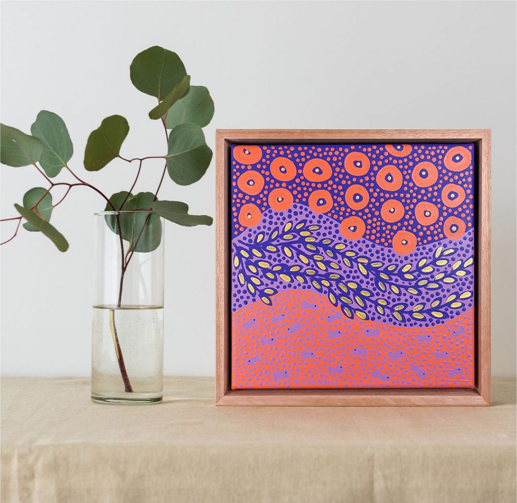 Original artwork by Canberra Artist Kayannie Denigan