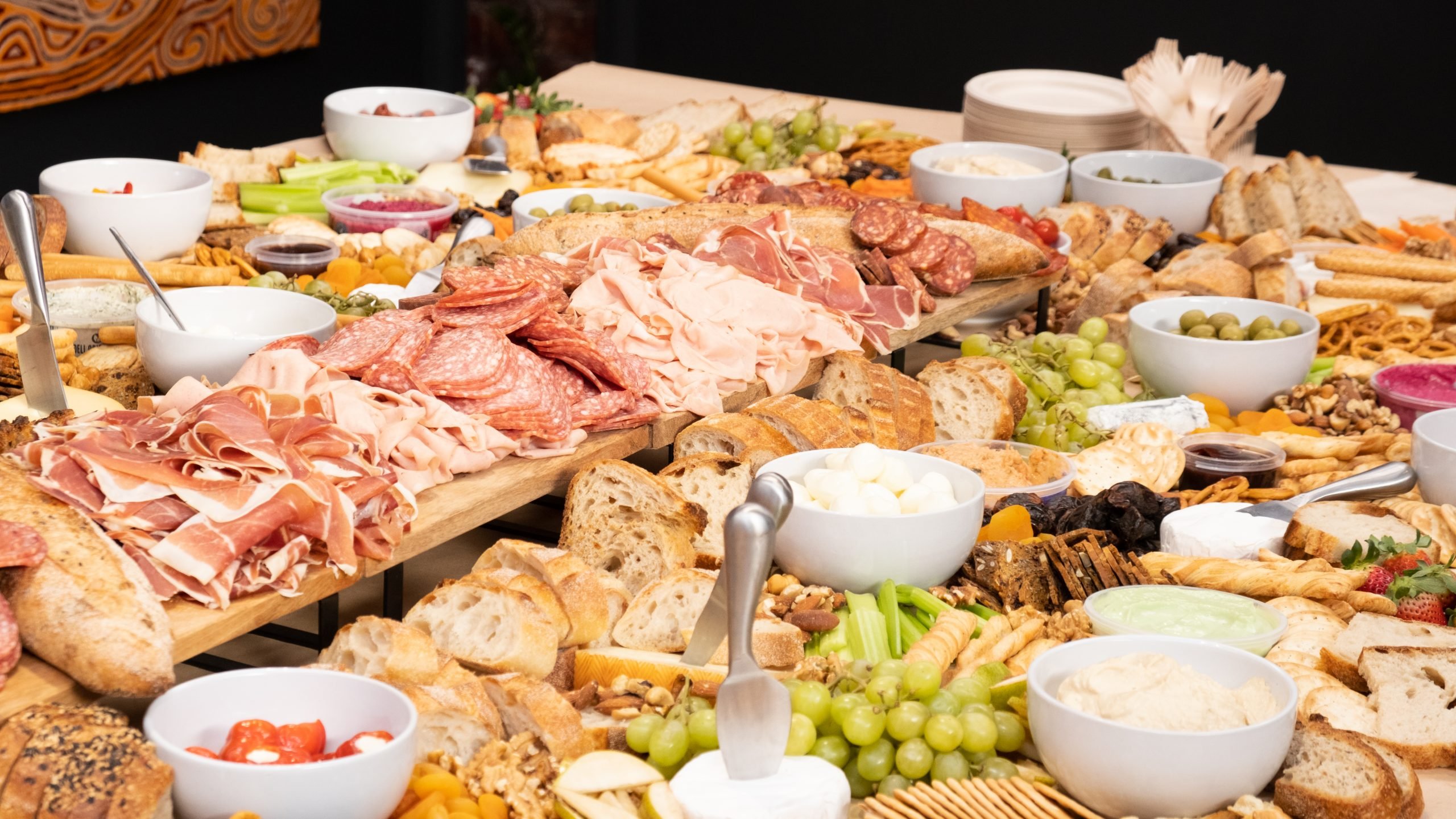 This Delicious Grazing Board That Pleased Many Guests at the Melbourne Gallery Opening.