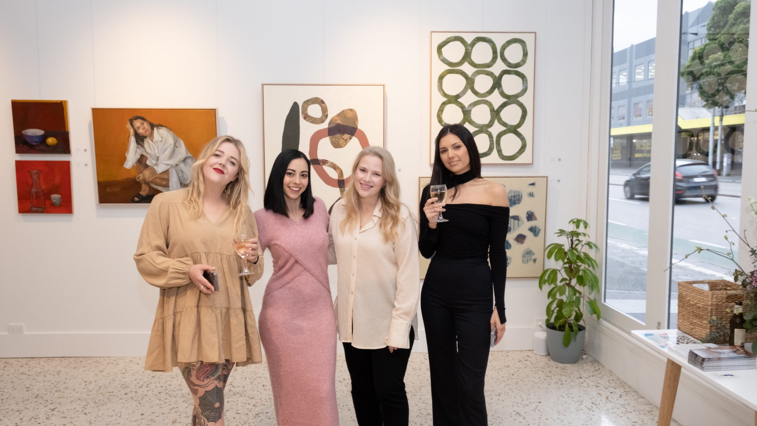 Bluethumb Team At The Melbourne Official Gallery Opening