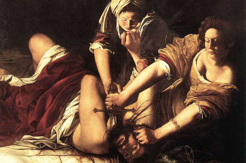 Judith Slaying Holofernes by Artemisia Gentileschi.