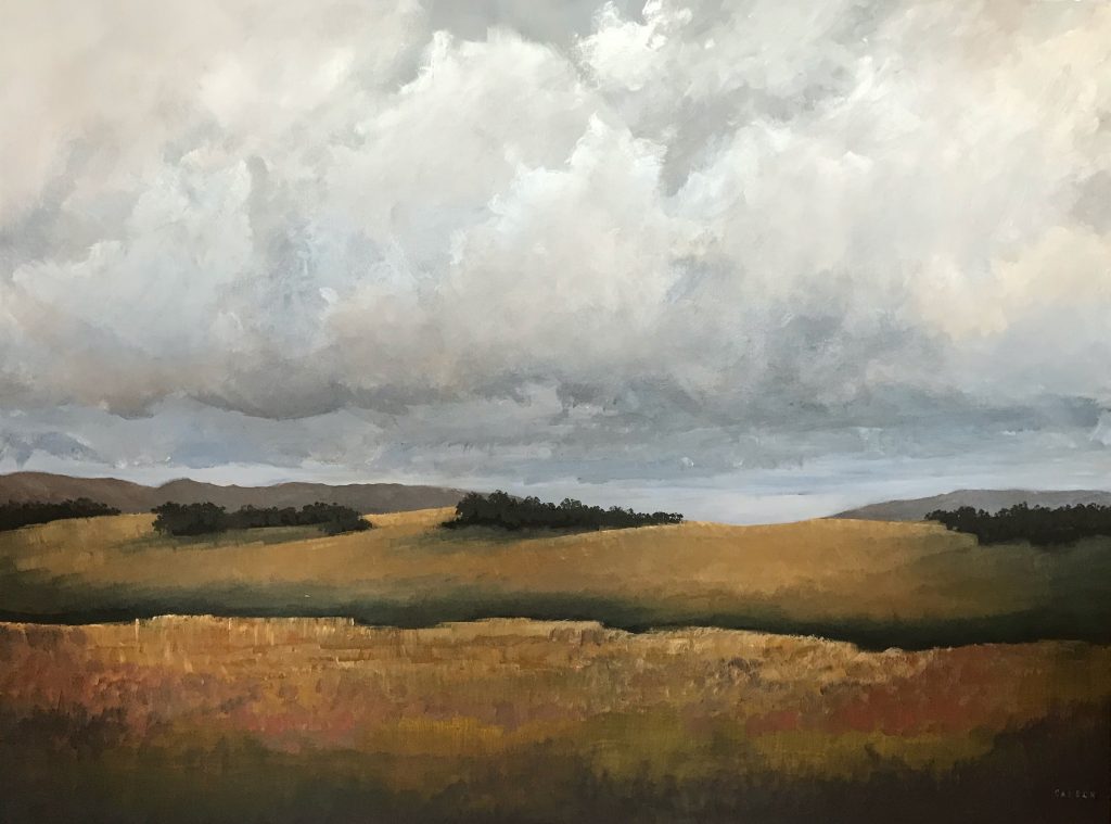 Golden Fields by Amanda Carson a Top 10 Landscape Artist of 2023.