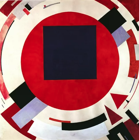Proun (Project for Progress), 1924 by El Lissitzky.