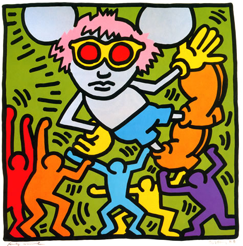 Andy Mouse by Keith Haring.