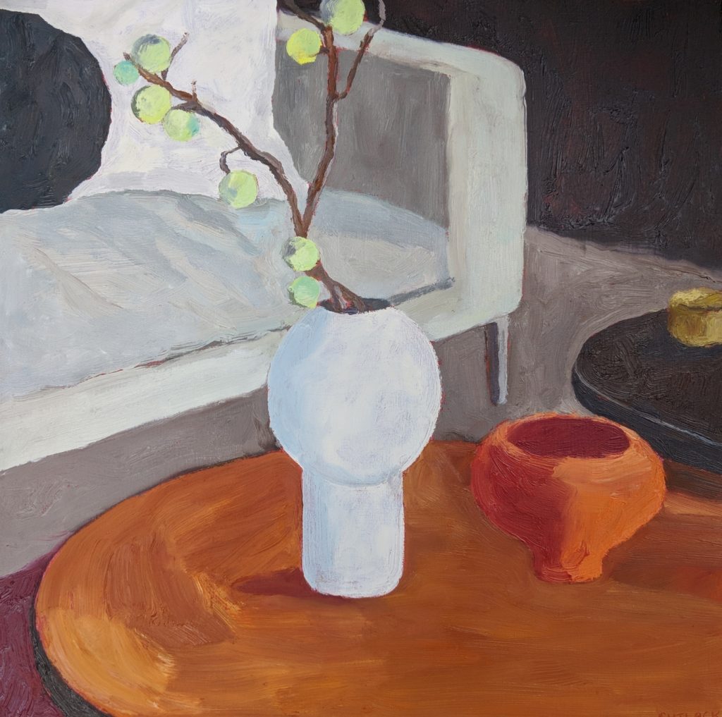 Allium on Coffee Table by Amanda Cutlack.