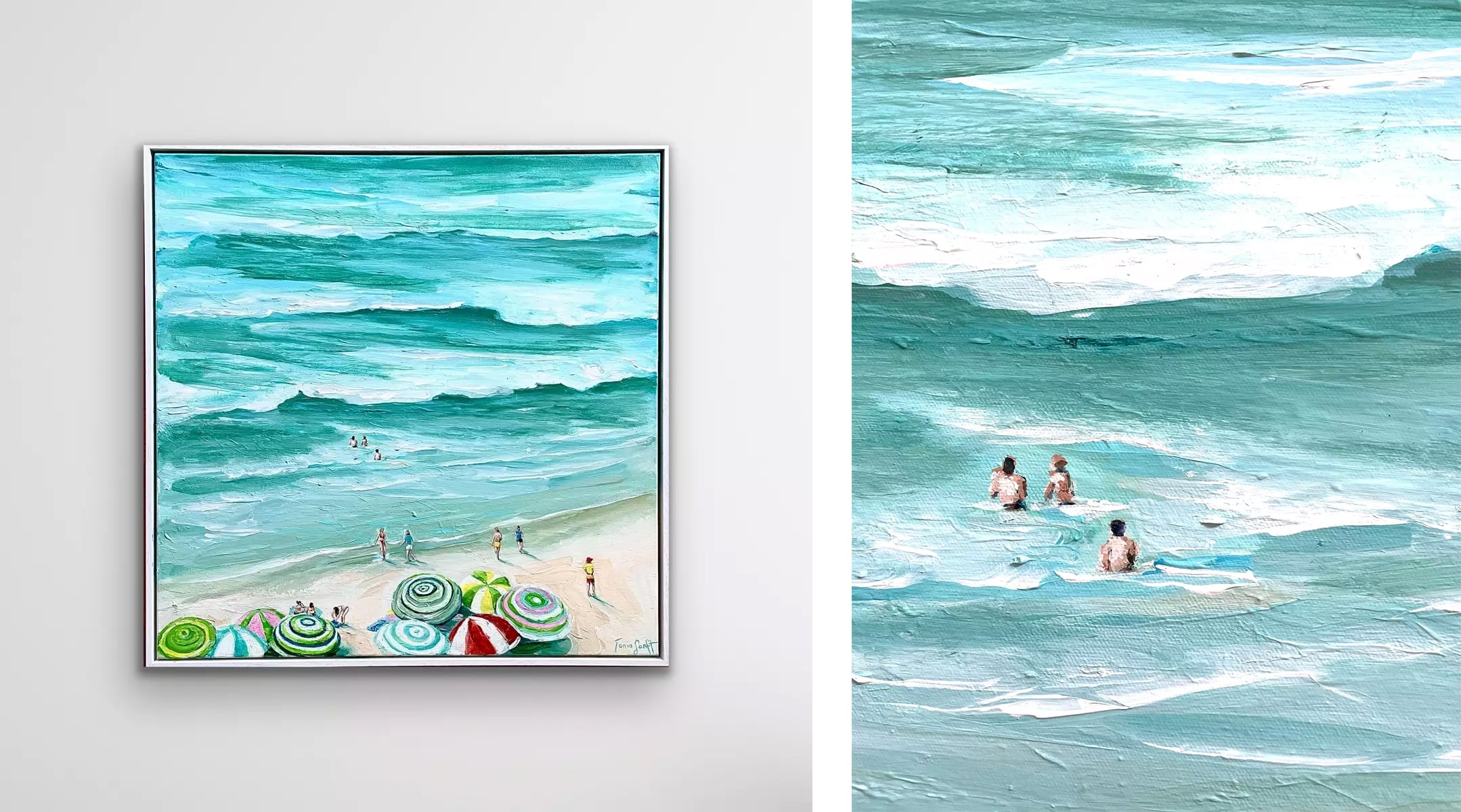 Coastal art by Tonia Sanft