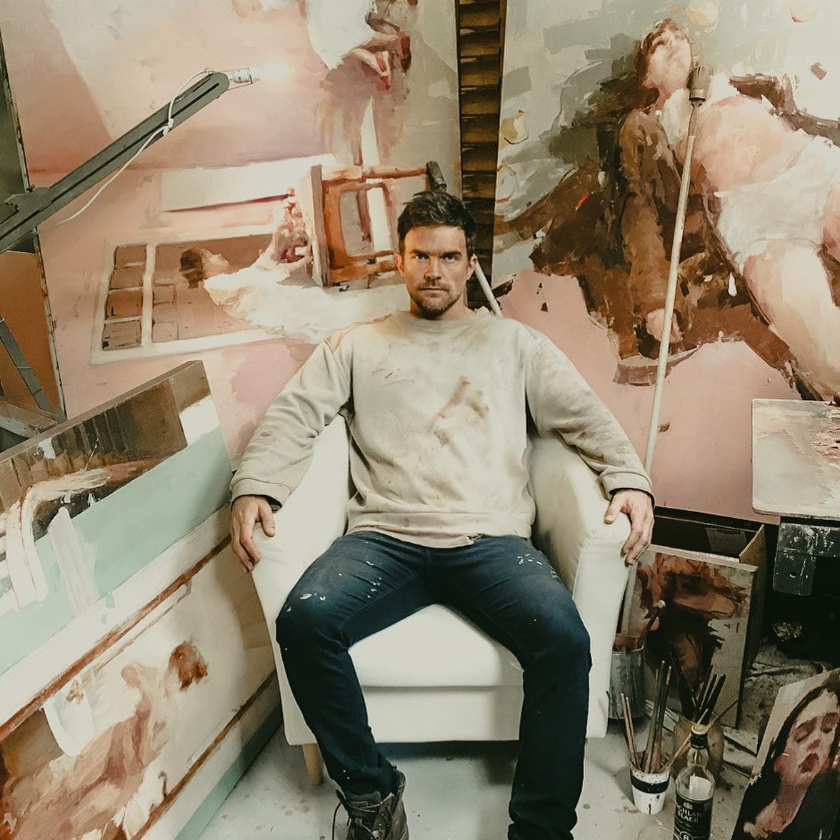 Impressionist Portrait Artist Ryan David Ahern