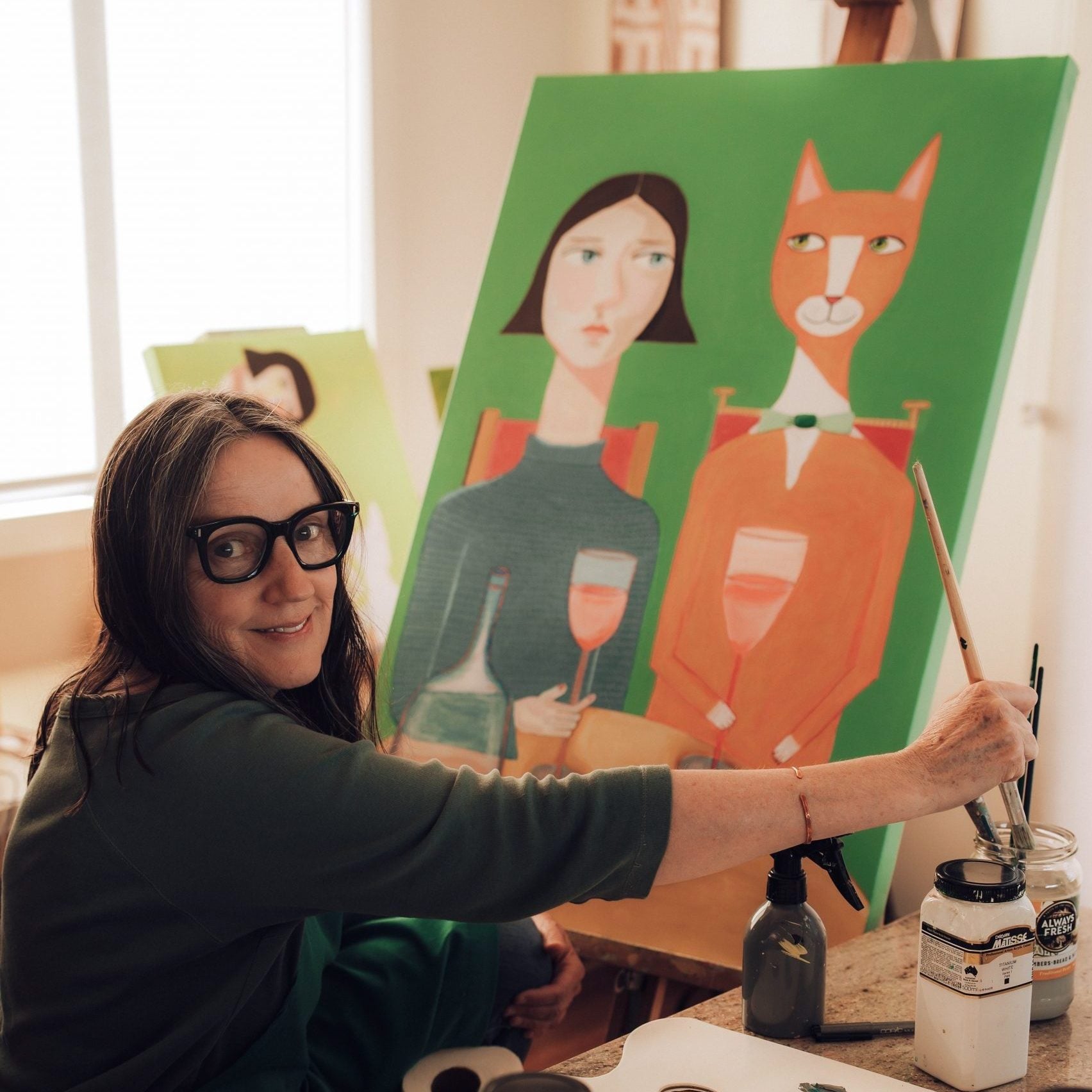 Portrait Artist Sharyn Bursic