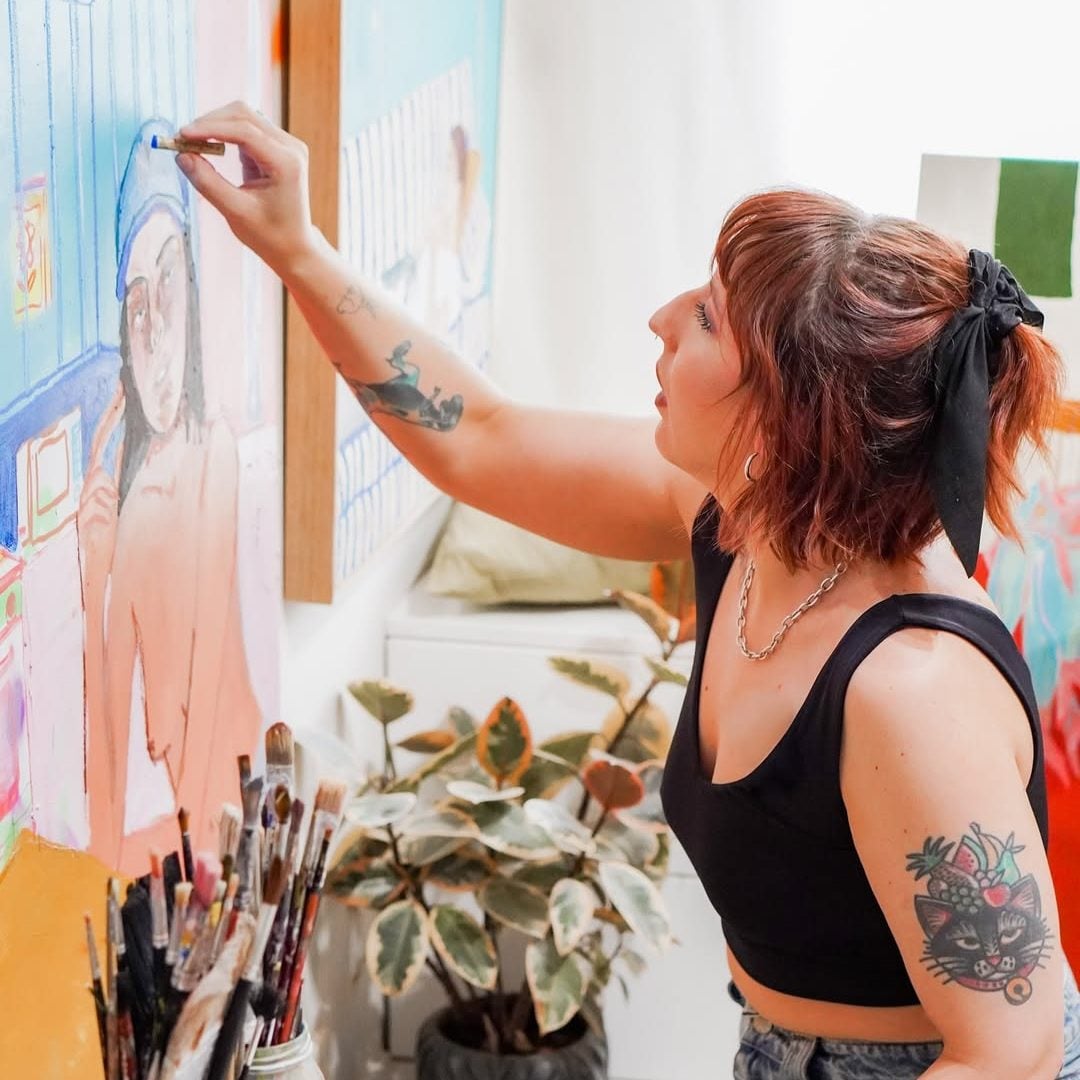Contemporary Portrait Artist Kasia Frankowicz