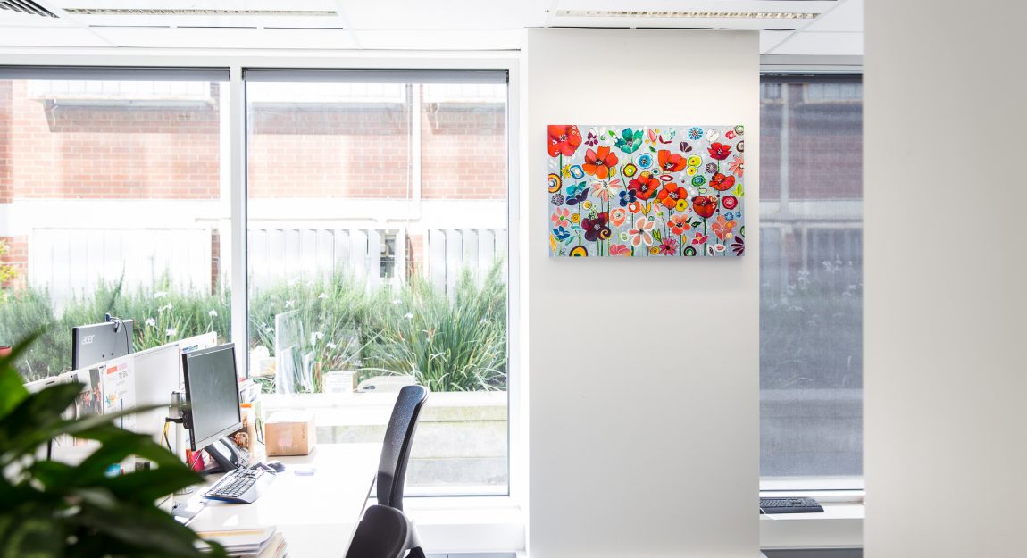 Art for the office. Paintings for sale on Bluethumb.