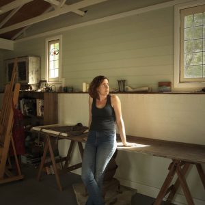 Tamara Dean in her studio