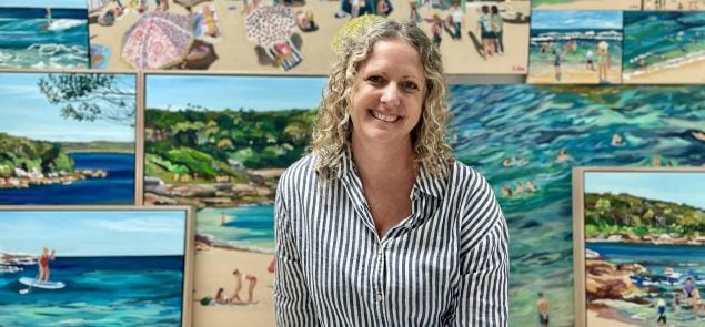 Northern Beaches artist Rachel Rae